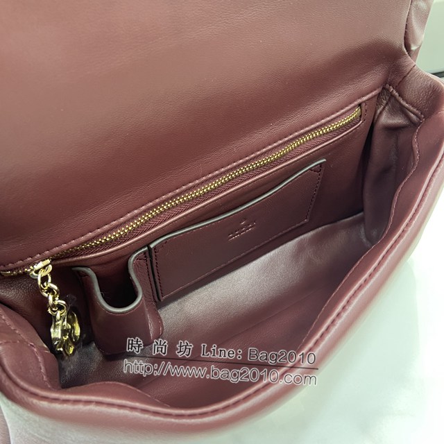 Gucci專櫃古馳最新款Milano系列小號手提包鏈條女包 jh2380型號：806016